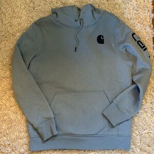 Medium Blue Carhartt Hoodie